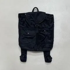 美品】希少オールド仕様 ポーター タンカー リュックサック 黒 巾着