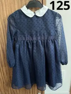 ボレロ&ワンピース　125cm グリーンレーベル　リラクシング　キッズフォーマル