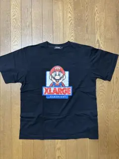XLARGE マリオ コラボ　Tシャツ M ブラック