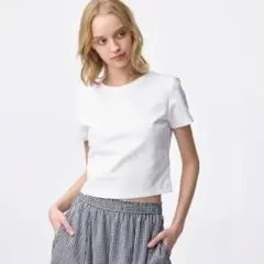 ZARA クロップドTシャツ