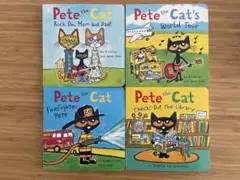 [英語絵本] Pete the Cat 絵本セット 4冊