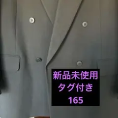 メンズ礼服 喪服　ダブルスーツ L相当　BB4 w98 アジャスター