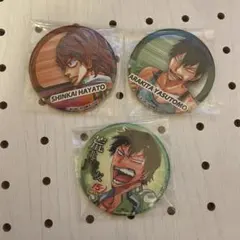 弱虫ペダル　コミケ　缶バッジ　新開　荒北