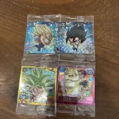 ドラゴンボール超戦士シールウエハースベジット、魔神ベジータ、ケフラ、ジャネンバ