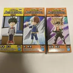 僕のヒーローアカデミア　ワールドコレクタブル　3点セット