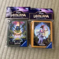 ディズニー Lorcana ロルカナ スリーブ トイストーリー2種セット