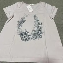 新品Afternoon Tea ウサギと花柄 半袖Tシャツのサムネイル
