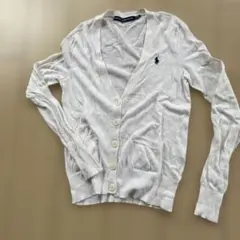 RALPH LAUREN SPORT カーディガン ホワイト Mサイズ