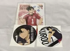 ハイキュー!!~レシーブ~ちょいデカ缶バッジ 黒尾鉄朗2種