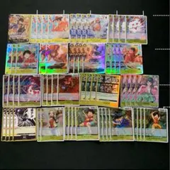 【フラシ優勝構築】　黒黄ルフィデッキ　ワンピースカード