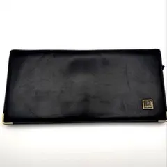 dunhill 長財布 ブラック ゴールド金具
