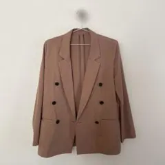KBF テーラードジャケット　キャメル