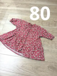 BREEZE 花柄 ワンピース サイズ80 長袖