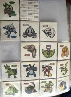 平成レトロ　第一パンポケモンデコキャラシール　初期　レア　ポケモンシール　51弾