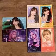 TWICE クリアカード ICステッカー セット