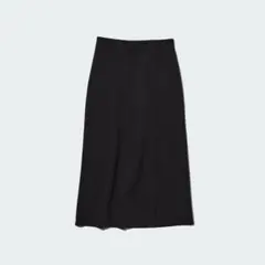 UNIQLO ストレッチダブルフェイススリットスカート