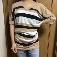 INGNI ボーダー　トップス