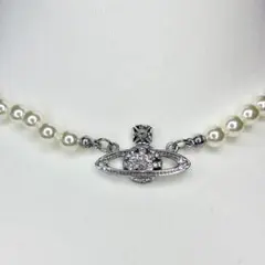 Vivienne Westwood パールチョーカーネックレス シルバー