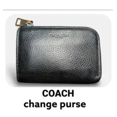 COACH ブラック コインケース
