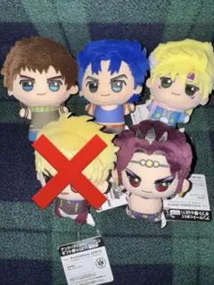 ジョジョの奇妙な冒険 ファントムブラッド 戦闘潮流 ちびぐるみ 4種セット