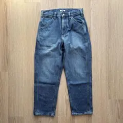 希少 UNIQLO U ワイドフィットテーパードジーンズ