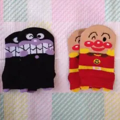 アンパンマン　ばいきんまん　靴下