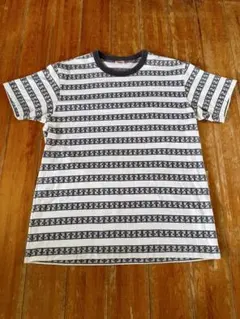 REAL McCOY'S アンカー柄 ボーダー Tシャツ