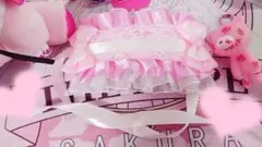 ♡お試し価格♡フリルたっぷり萌♡ピンクぬいぐるみベッドドレス ぬい服