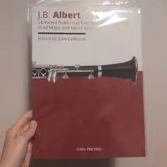J.B.Albert 24Varied Scales and Exercises