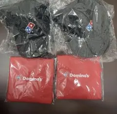 非売品ドミノピザエプロン&キャップ なりきり4点セット　新品