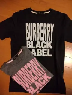 バーバリー　ブラックレーベル　 Tシャツ 2枚セット　バラ売り可