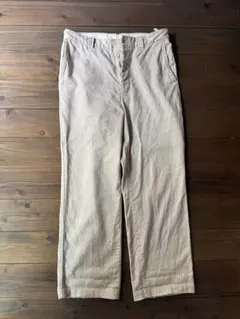 【突然お値下げ！美品】CONFECTリネン ワーク パンツ ワイドパンツのサムネイル