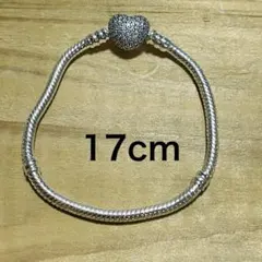 PANDORA パンドラ パヴェチャーム ブレスレット サイズ17cm - メルカリ