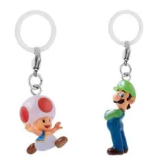 スーパーマリオ めじるしアクセサリー キノピオ ルイージ キャラクターセット