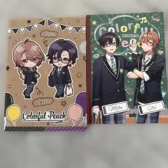 カラフルピーチ もふ。 うり ノート クリアファイル