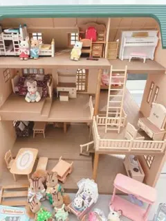 シルバニアファミリー 緑の丘のすてきなお家セット