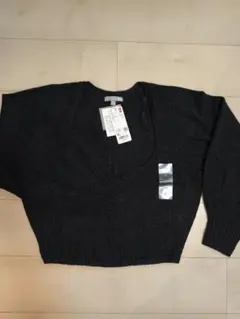 新品 mamekurogouchi 3Dボリュームスリーブセーター XL