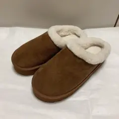 【SHEIN】ウィンタースリッパ ムートンサンダルのサムネイル