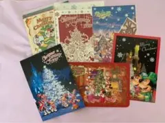 ディズニー クリスマスシーズン ポスカ グリーティングカード 6点セット