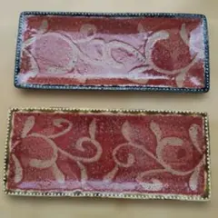 イタリア製CERAMICHE REGINA赤 M STYLE 長角皿 - メルカリ