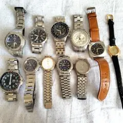 Mens腕時計 ジャンクまとめ売り SEIKO他 OMEGA 2025年最新】Yahoo!オークション -ジャンク (まとめ 大量 セット