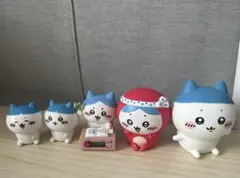 ハチワレ　ソフビ　ガチャガチャ　ちいかわといっしょに頑張ろ！ダンボールウォッチ