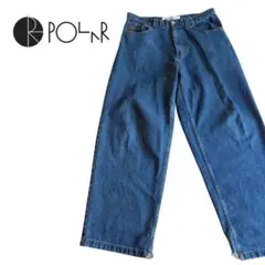 名作★POLAR ポーラー BIG BOY JEANS バギーデニムパンツ