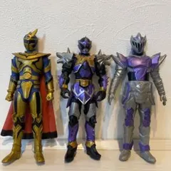 【週末限定価格】戦隊ヒーロー フィギュア 3体セット