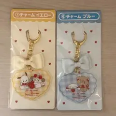 サンリオ 一番くじ mikko ポチャッコ シナモロール　黄 青