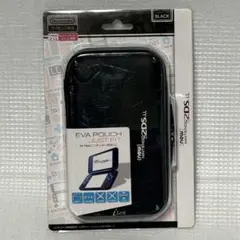 新品未使用★Newニンテンドー2DS LL ポーチ ケース ソフト収納　ブラック
