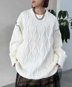 最終値下げ！PAGEBOY 美品 スポンジケーブルチュニック