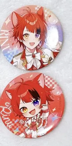 すとぷり 缶バッジ 10th Anniversary ver.!! 莉犬 - メルカリ