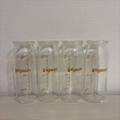 Pigeon 病産院用哺乳瓶(直付け式) 4本 セット