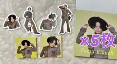 SexyZone フレークシール メモ帳 菊池風磨 ポートレートシリーズ 第3弾